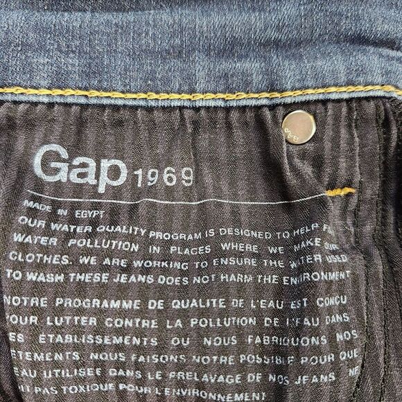 Gap 1969 Jeans Womens 29 Long Blue Resolution True Skinny Stretch Casual Preppy - Picture 12 of 14